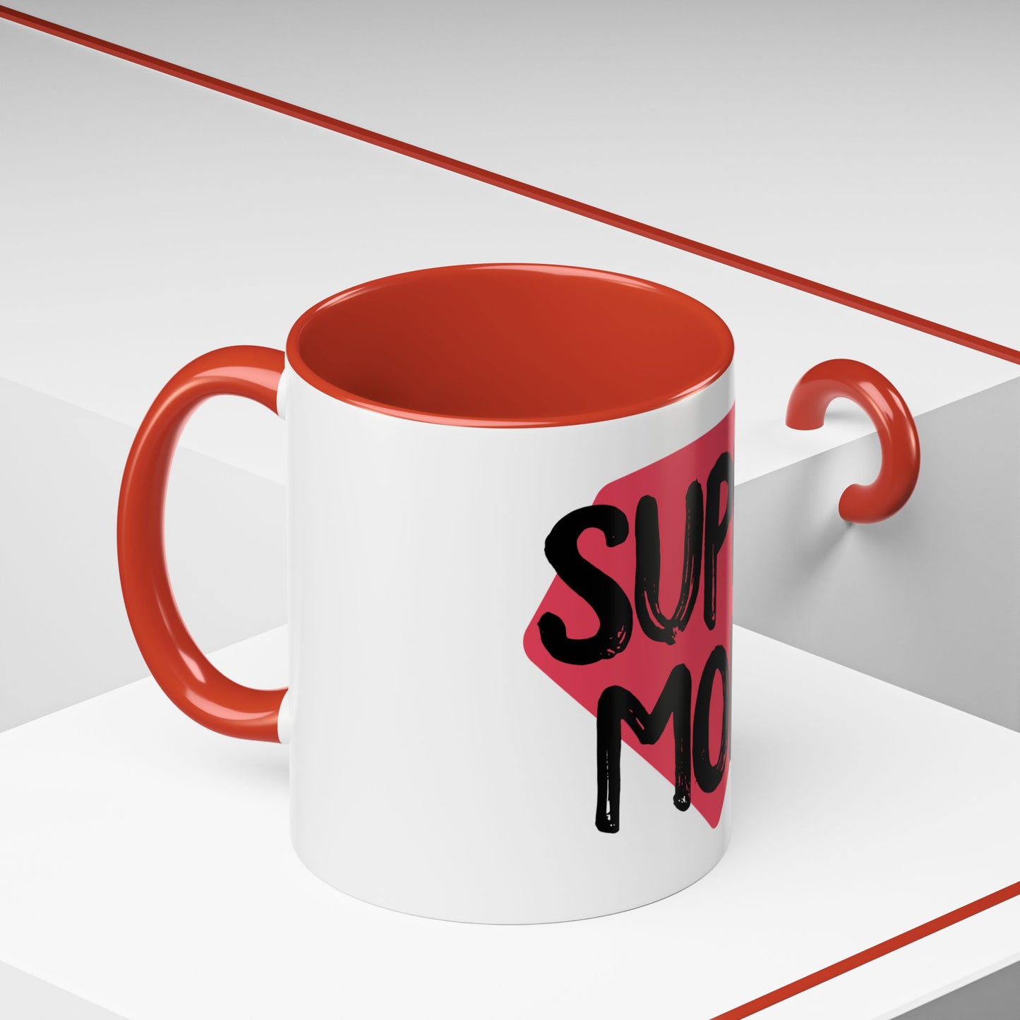 Mug Super Mom by Mariu del Campo.