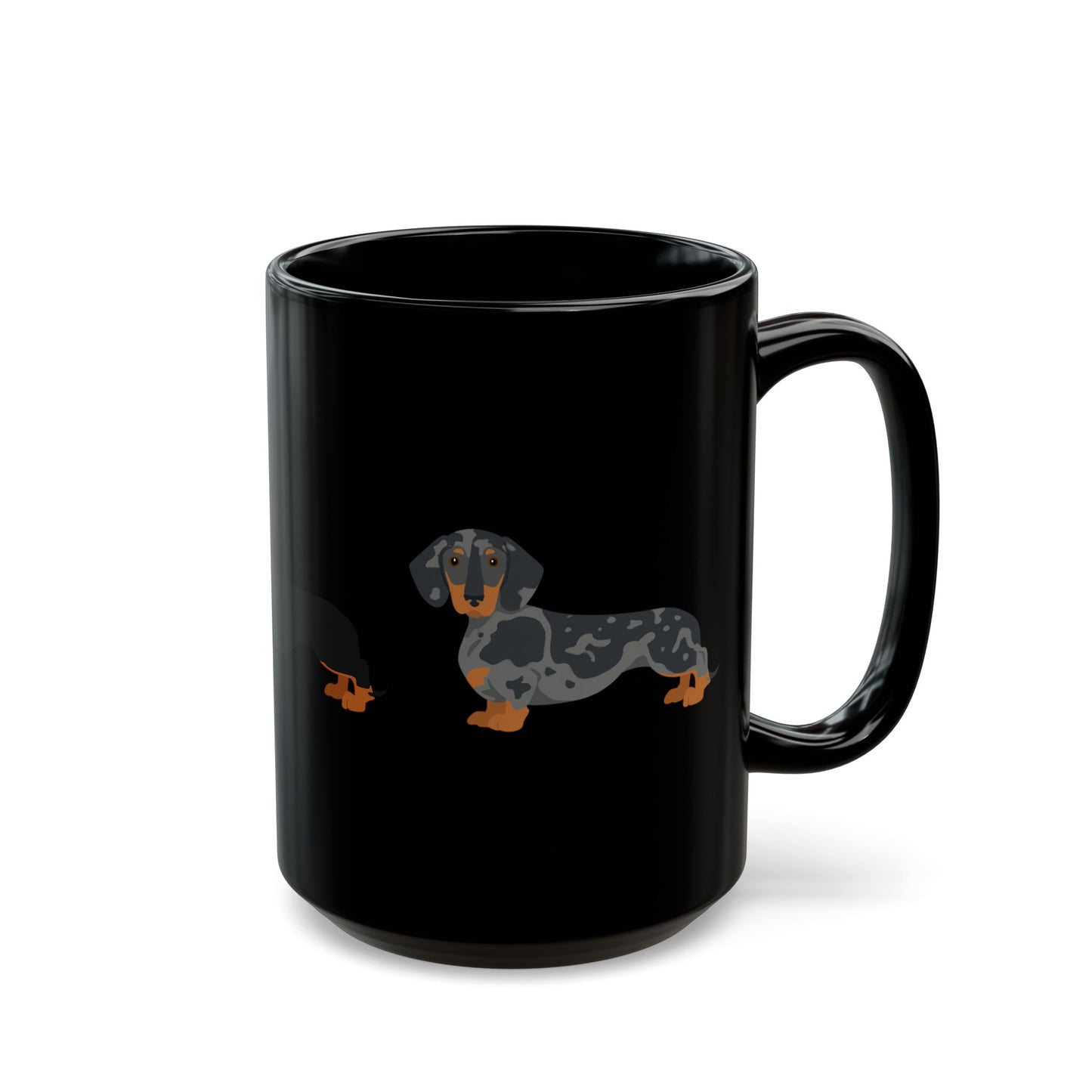 Mug Dachshund Pattern Coffee 11oz 15oz — by Mariu del Campo