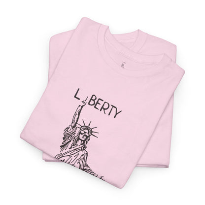 T-Shirt Statue of Liberty Unisex Cotton Tee by Mariu del Campo.