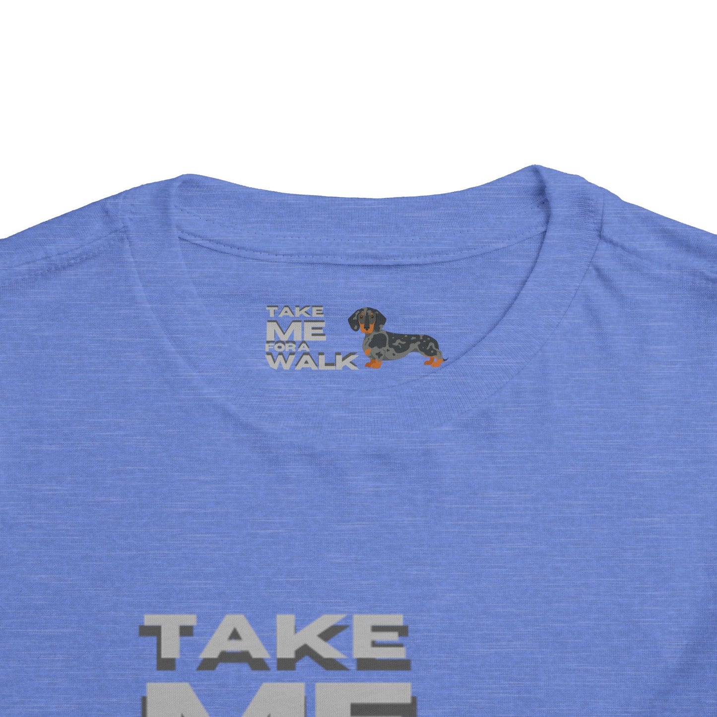 T-Shirt Toddler Short Sleeve Dachshund — by Mariu del Campo