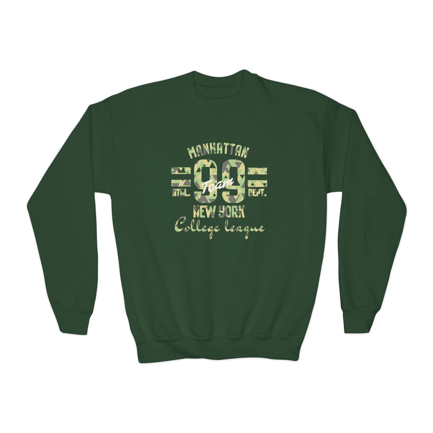 Sweatshirt Youth Crewneck Manhattan — Mariu del Campo