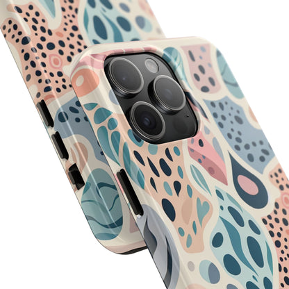 Cases Tough Phone Animal Print - Pastel Design by Mariu del Campo.