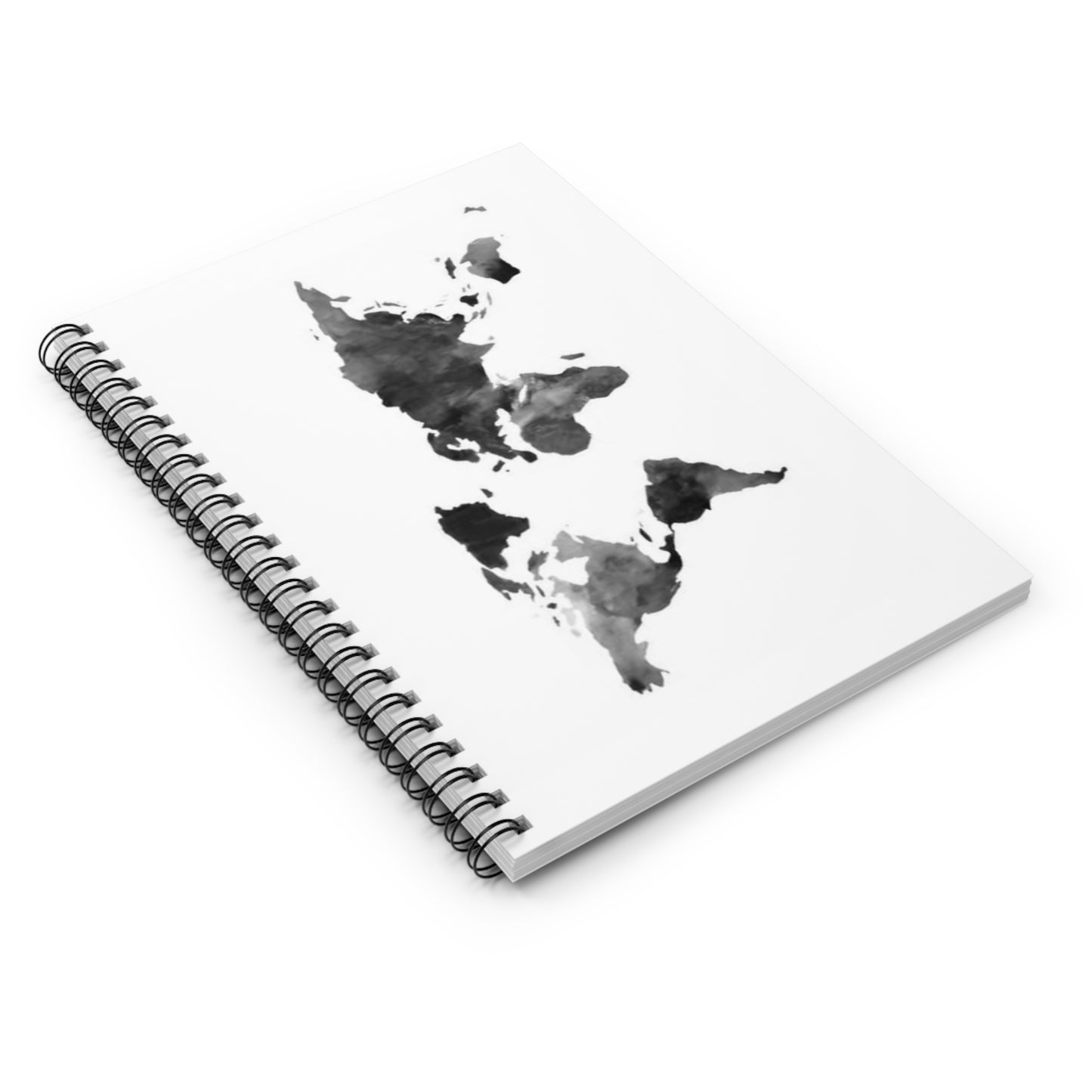 Notebook Spiral - Ruled Line World by Mariu del Campo.