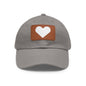 Hat with Leather Patch (Rectangle) love by Mariu del Campo.