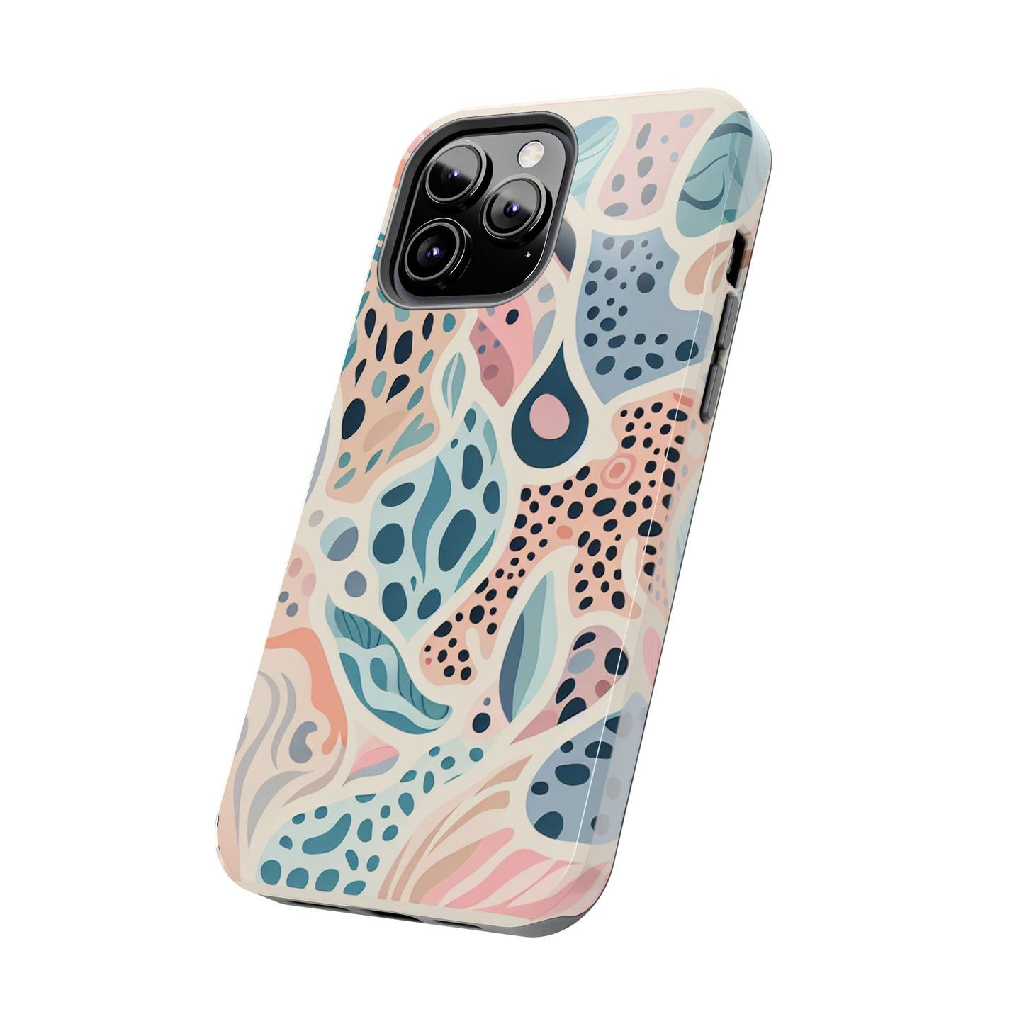 Cases Tough Phone Animal Print - Pastel Design by Mariu del Campo.