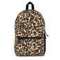 Backpack Unisex Animal Print by Mariu del Campo — front view bold print