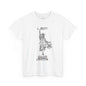 T-Shirt Statue of Liberty by Mariu del Campo — light blue option front