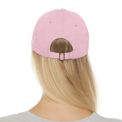 Hat with Leather Patch (Rectangle) love by Mariu del Campo.