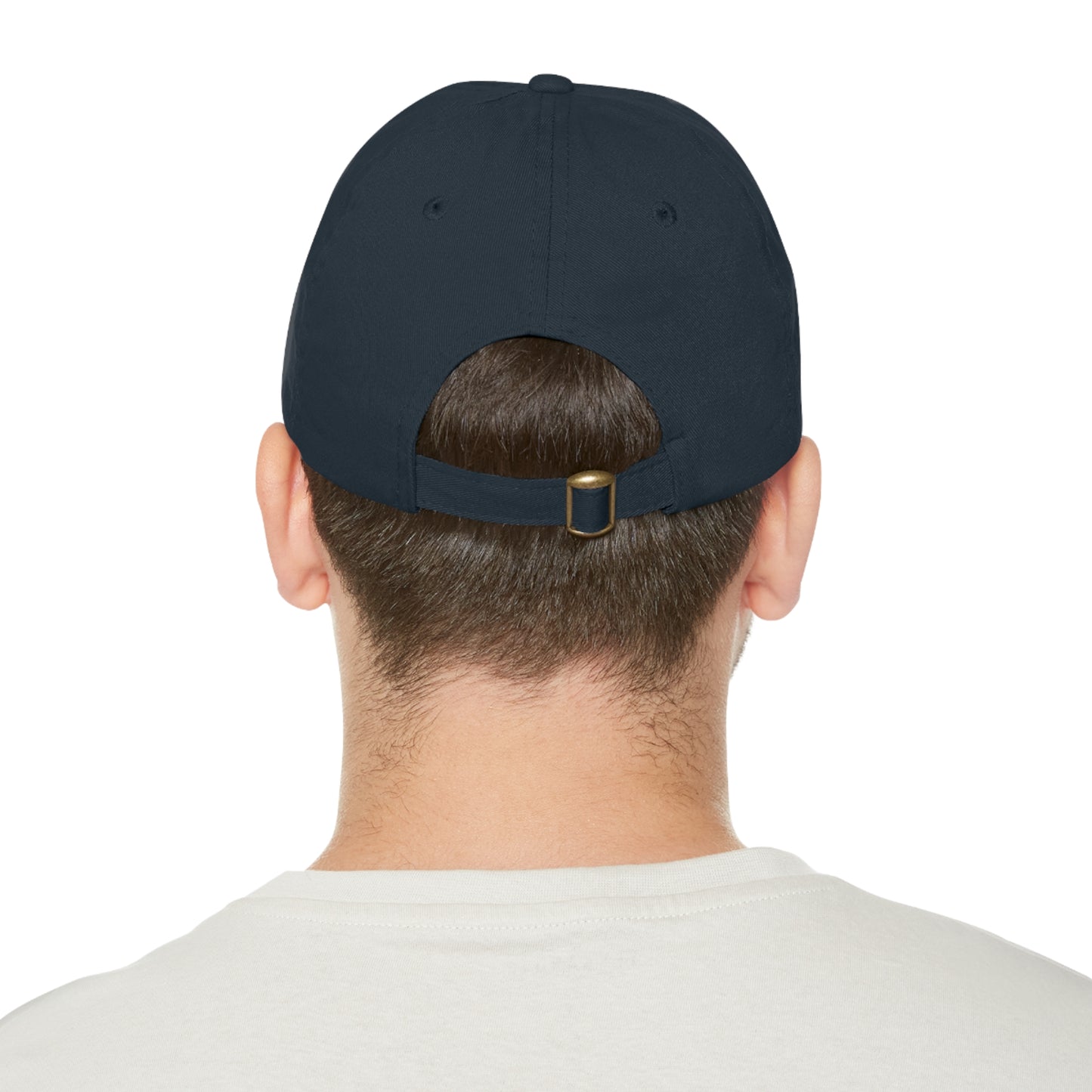Hat with Leather Patch (Rectangle) love by Mariu del Campo.