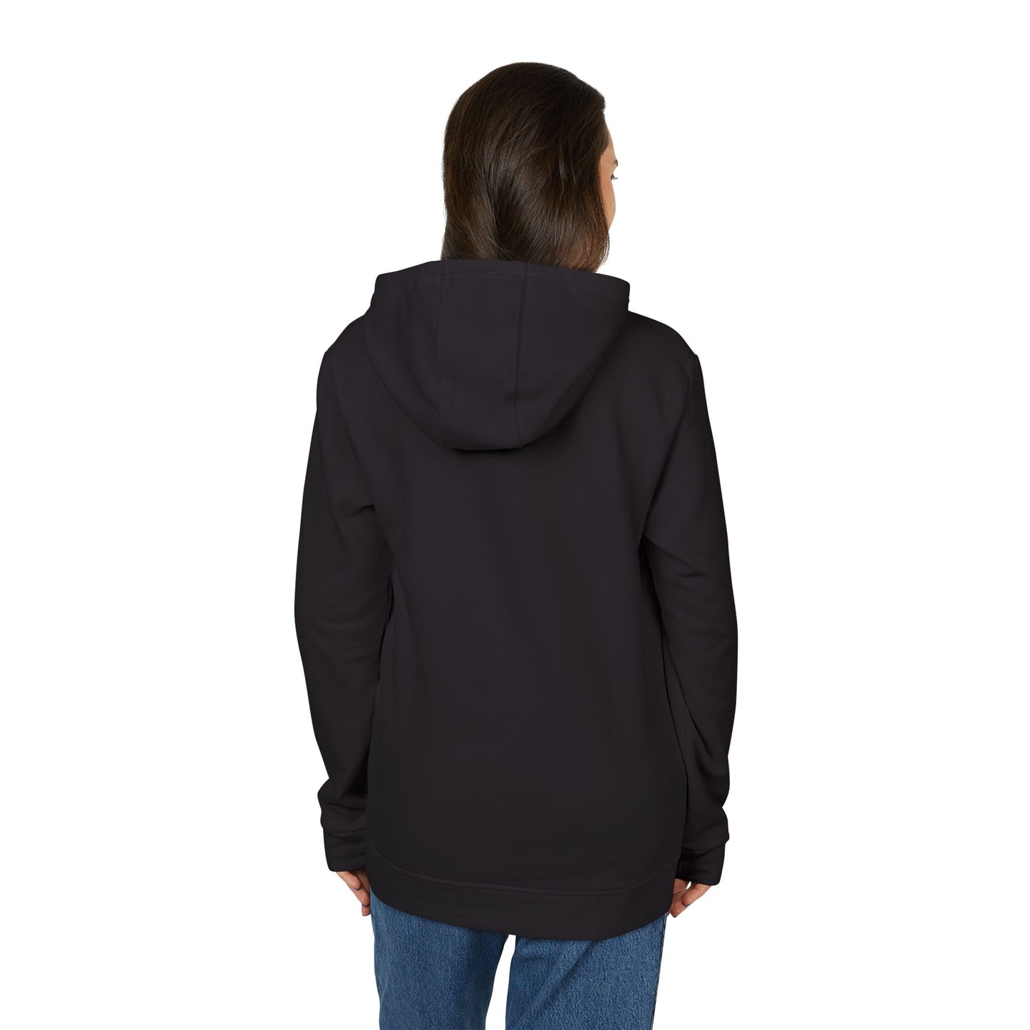 adidas® Unisex Fleece Hoodie Super Mom by Mariu del Campo.