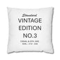 Pillowcase Square Poly Canvas standard by Mariu del Campo.