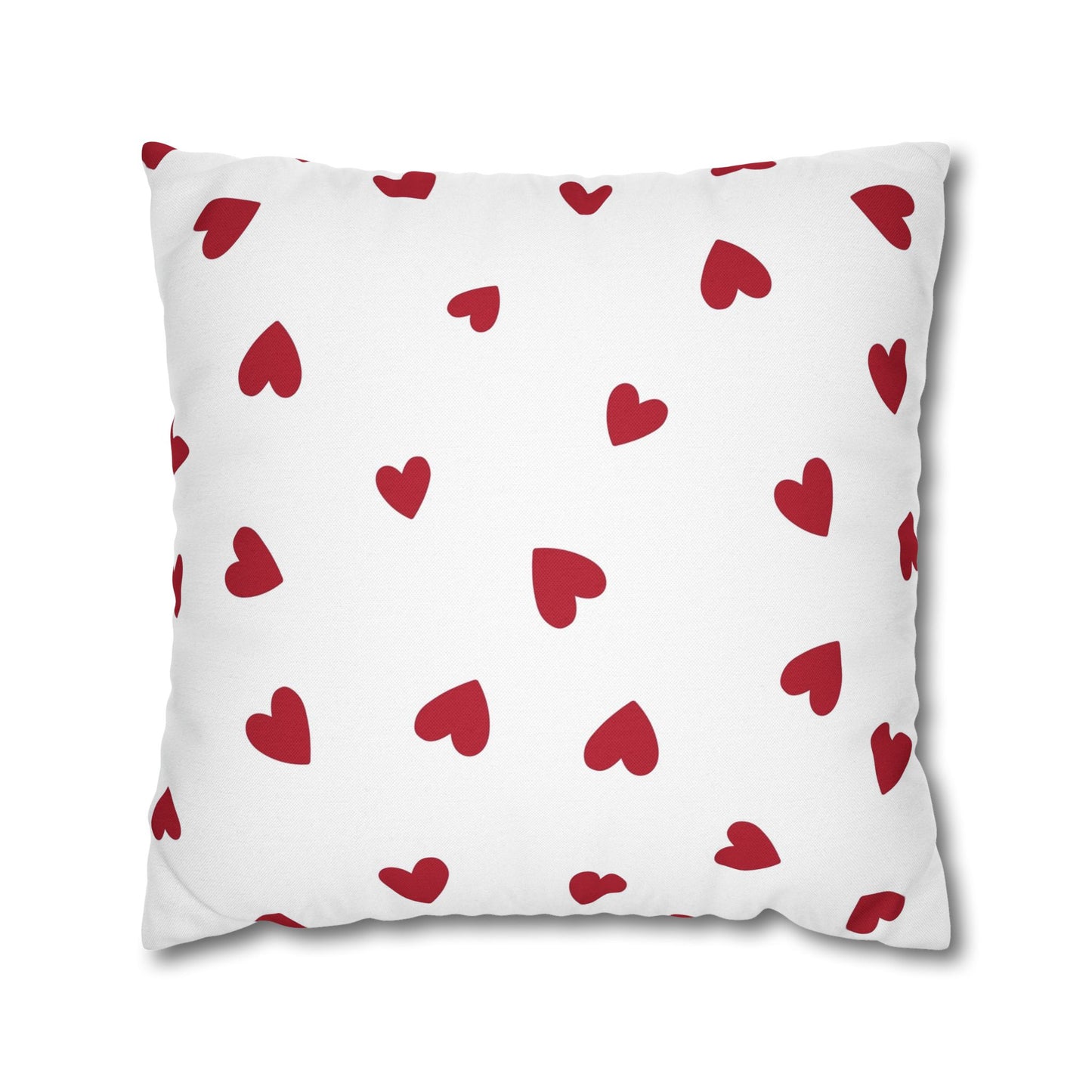 Pillowcase Spun Polyester Square heart by Mariu del Campo.