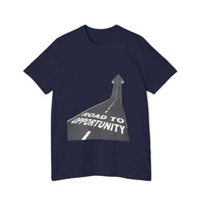 T-Shirt Unisex Road to Opportunity — Mariu del Campo