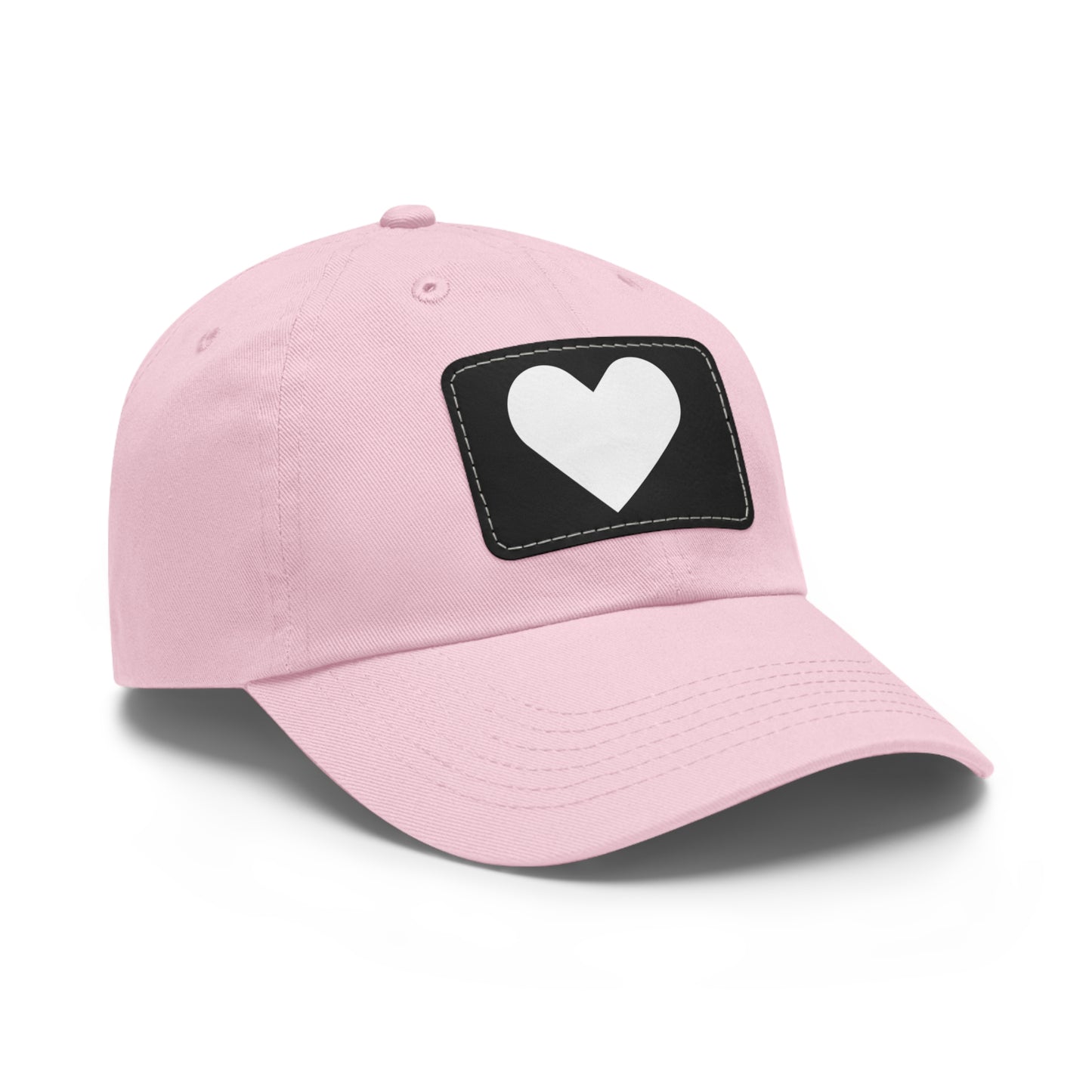 Hat with Leather Patch (Rectangle) love by Mariu del Campo.