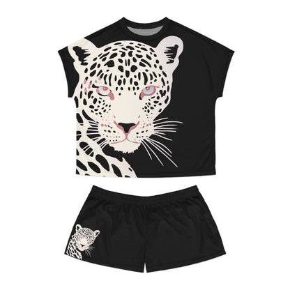 Pajama Women's Short Set Black by Mariu del Campo.