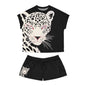 Pajama Women's Short Set Black by Mariu del Campo.