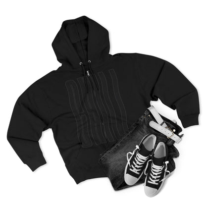 Hoodie Chill Unisex Zip by Mariu del Campo.