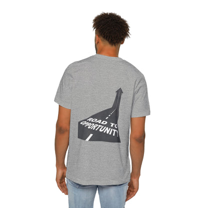 T-Shirt Unisex Road to Opportunity — Mariu del Campo