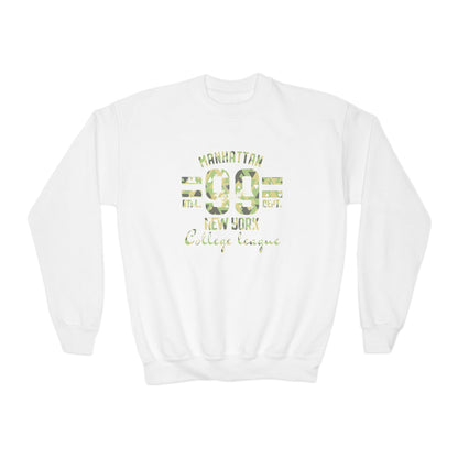 Sweatshirt Youth Crewneck Manhattan — Mariu del Campo