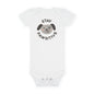 Baby Bodysuit Unisex Short Sleeve Stay Pawsitive — by Mariu del Campo