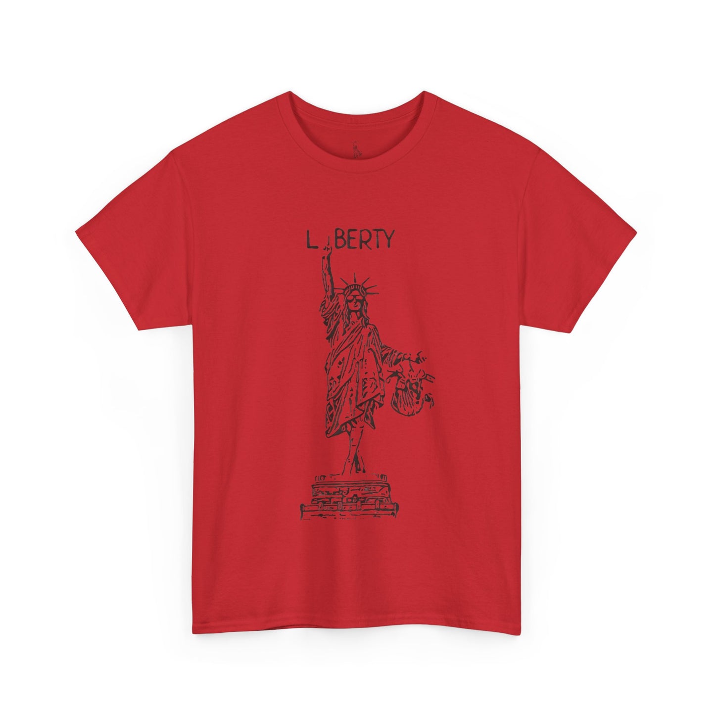 T-Shirt Statue of Liberty Unisex Cotton Tee by Mariu del Campo.