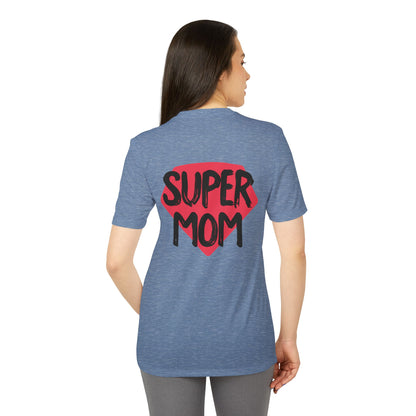 adidas® Unisex Sport T-shirt super mom by Mariu del Campo.
