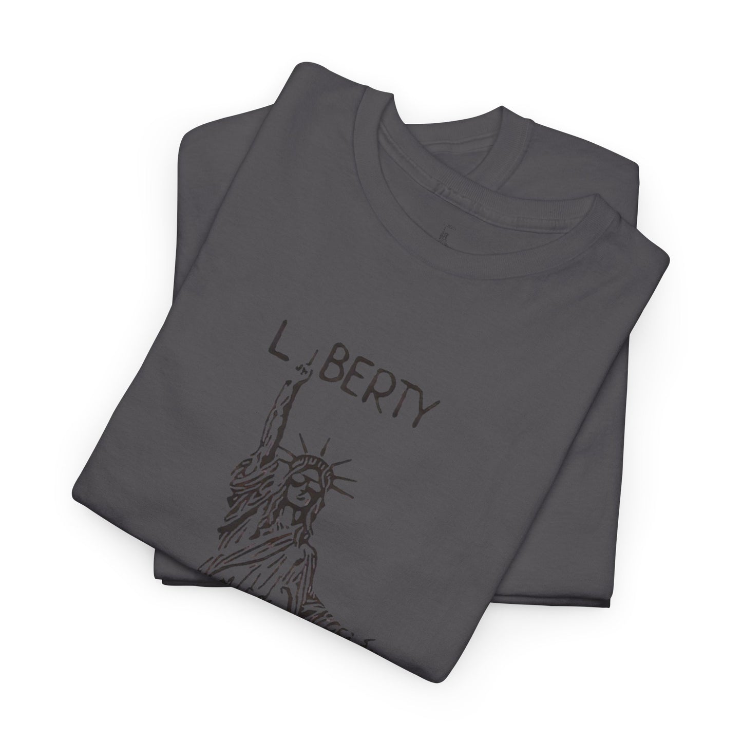 T-Shirt Statue of Liberty Unisex Cotton Tee by Mariu del Campo.