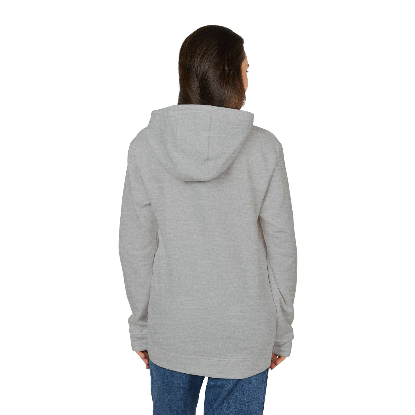 adidas® Unisex Fleece Hoodie Super Mom by Mariu del Campo.