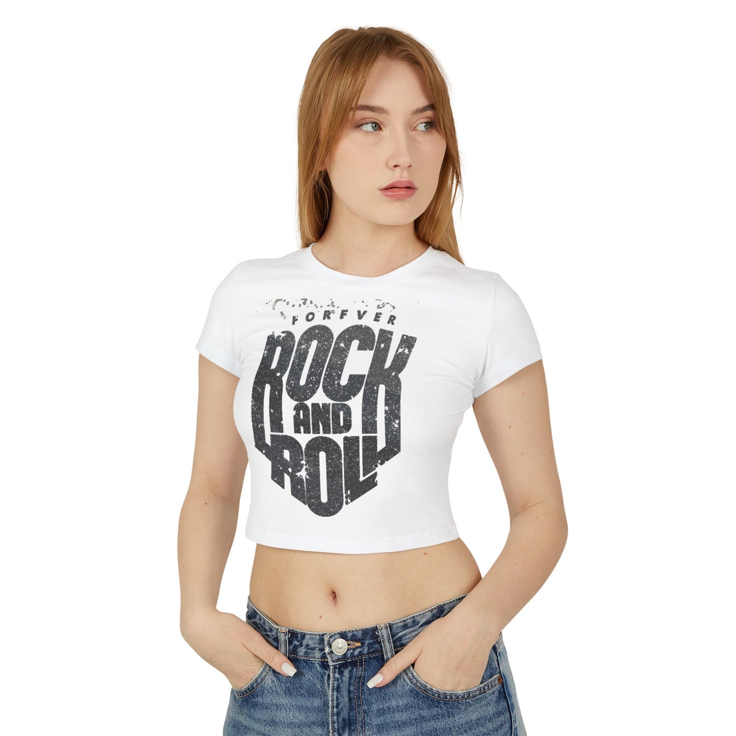 T-Shirt Women's Baby Rock & Roll by Mariu del Campo.