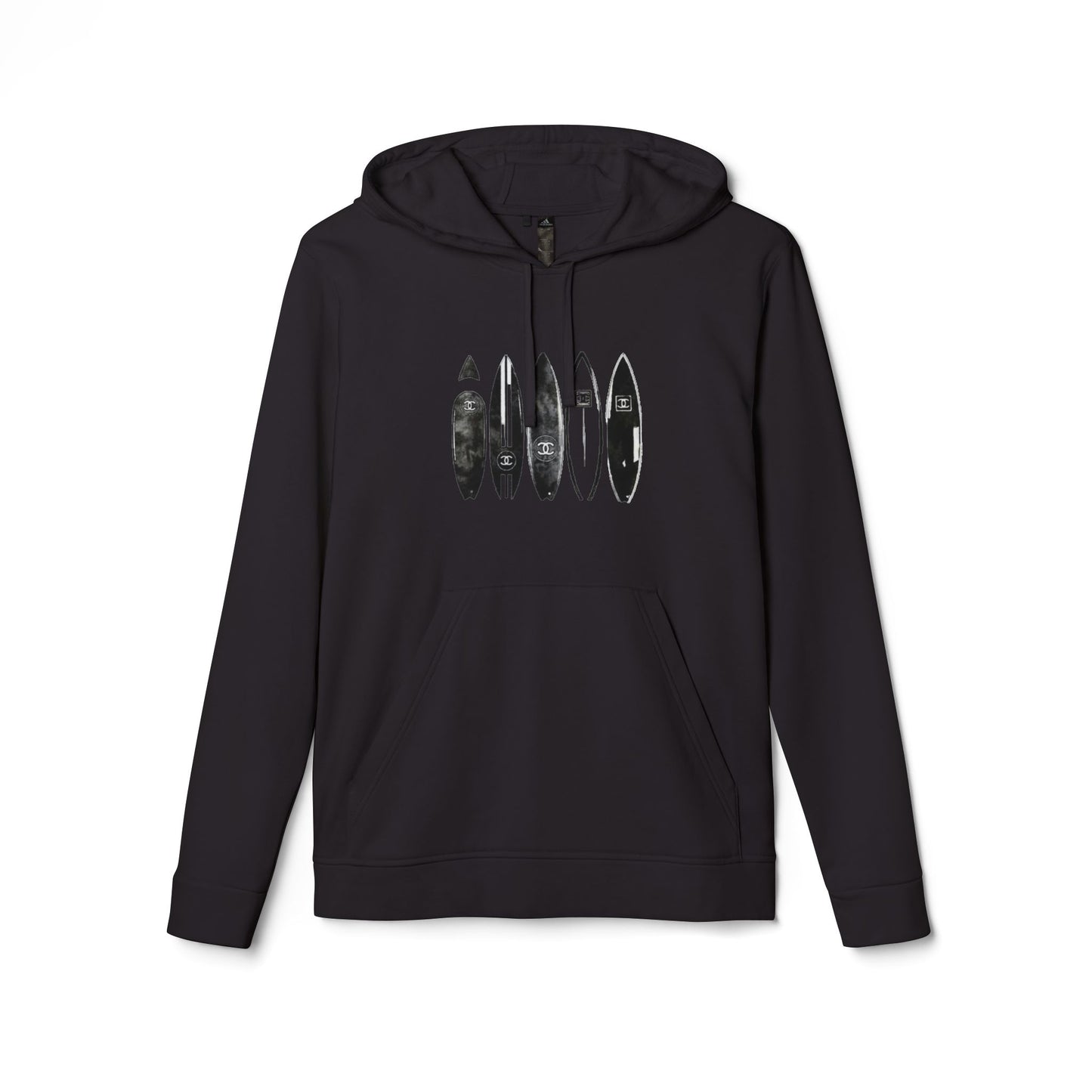 adidas® Unisex Fleece Hoodie Surf — by Mariu del Campo