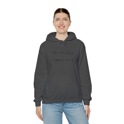 Hoodie Unisex Heavy Blend Perfect Imperfect — by Mariu del Campo