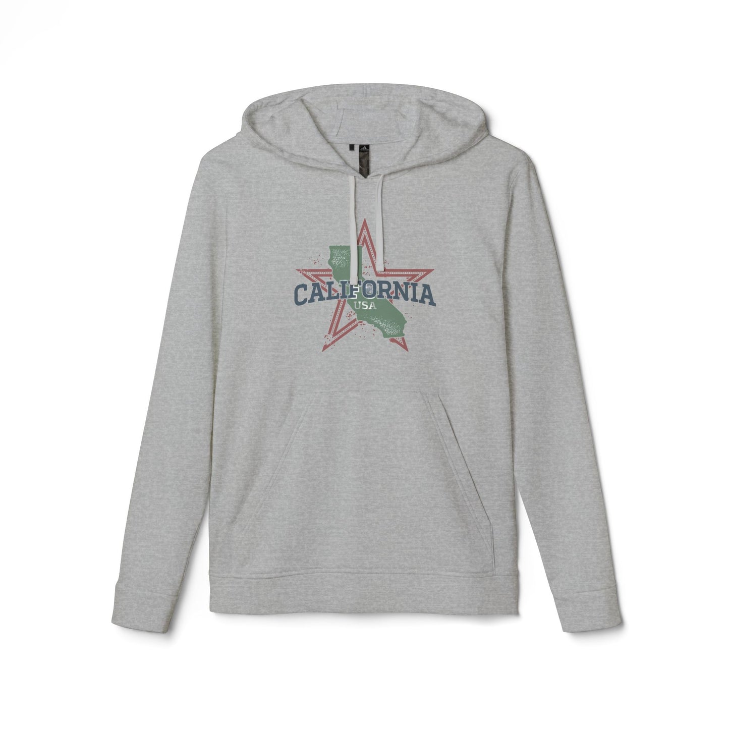 adidas® Unisex Fleece Hoodie California — by Mariu del Campo