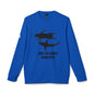 adidas® Unisex Fleece Crewneck Ride the Waves Fearlessly — by Mariu del Campo
