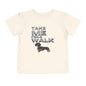 T-Shirt Toddler Short Sleeve Dachshund — by Mariu del Campo
