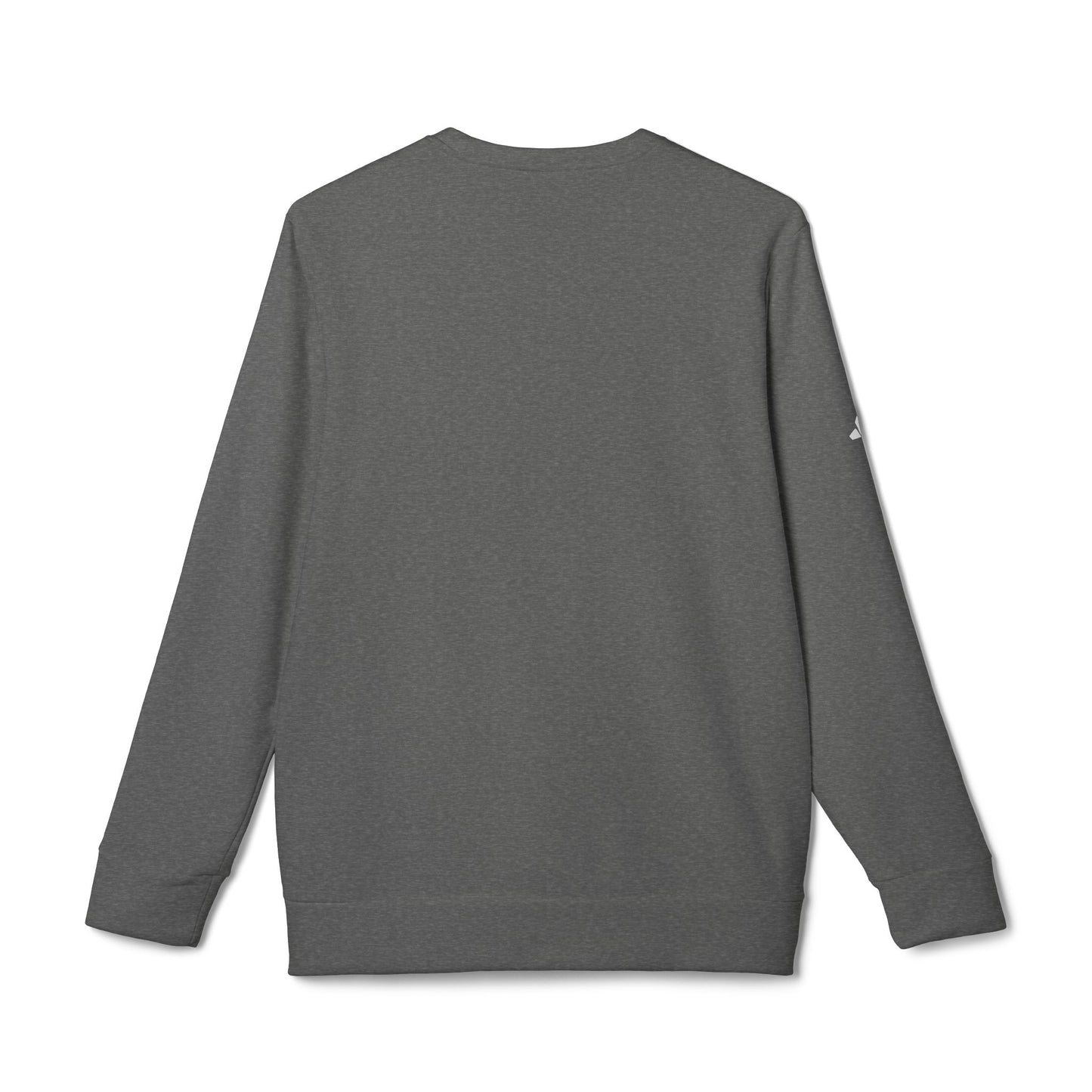 adidas® Unisex Fleece Crewneck Sweatshirt Super Mom by Mariu del Campo.