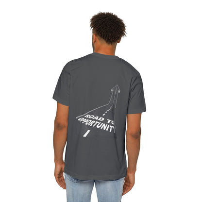 T-Shirt Unisex Road to Opportunity — Mariu del Campo