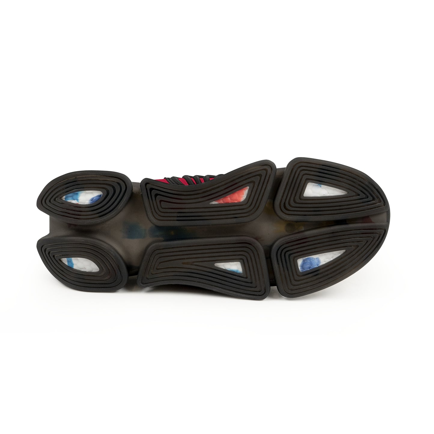 Sneakers unisex Mesh dark red by Mariu del Campo.