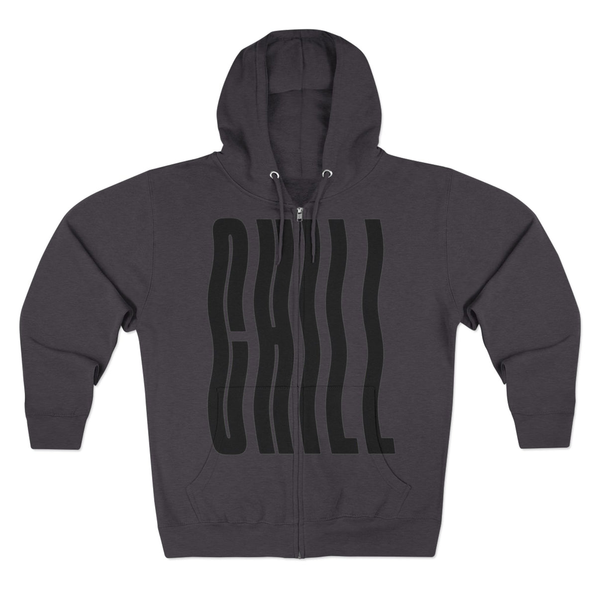 Hoodie Chill Unisex Zip — by Mariu del Campo