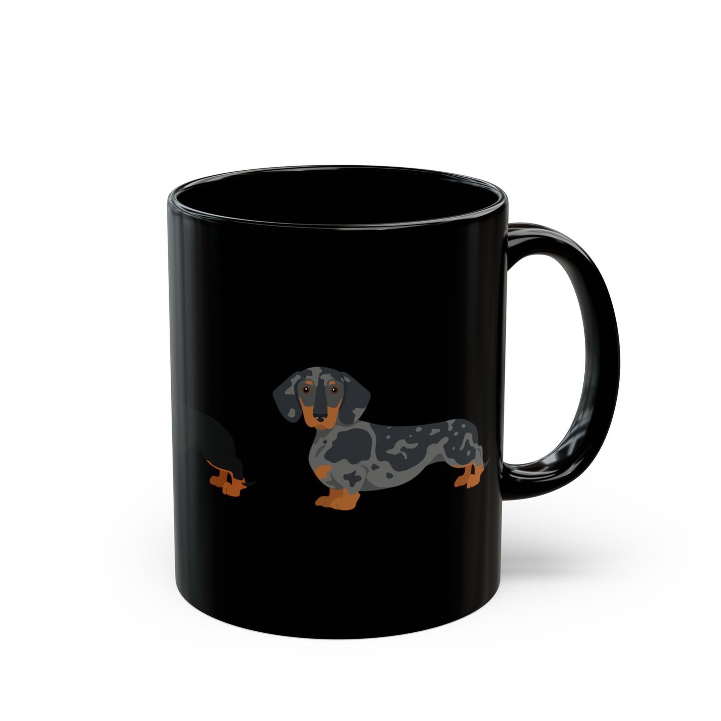 Mug Dachshund Pattern Coffee 11oz 15oz — by Mariu del Campo
