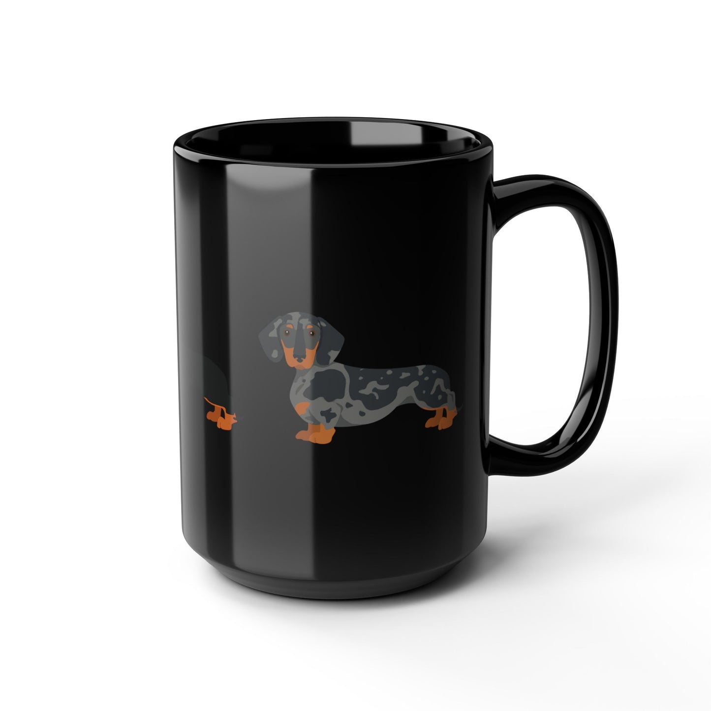 Mug Dachshund Pattern Coffee 11oz 15oz — by Mariu del Campo