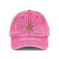 Hat Cap Vintage Golden Star Embroidered — by Mariu del Campo