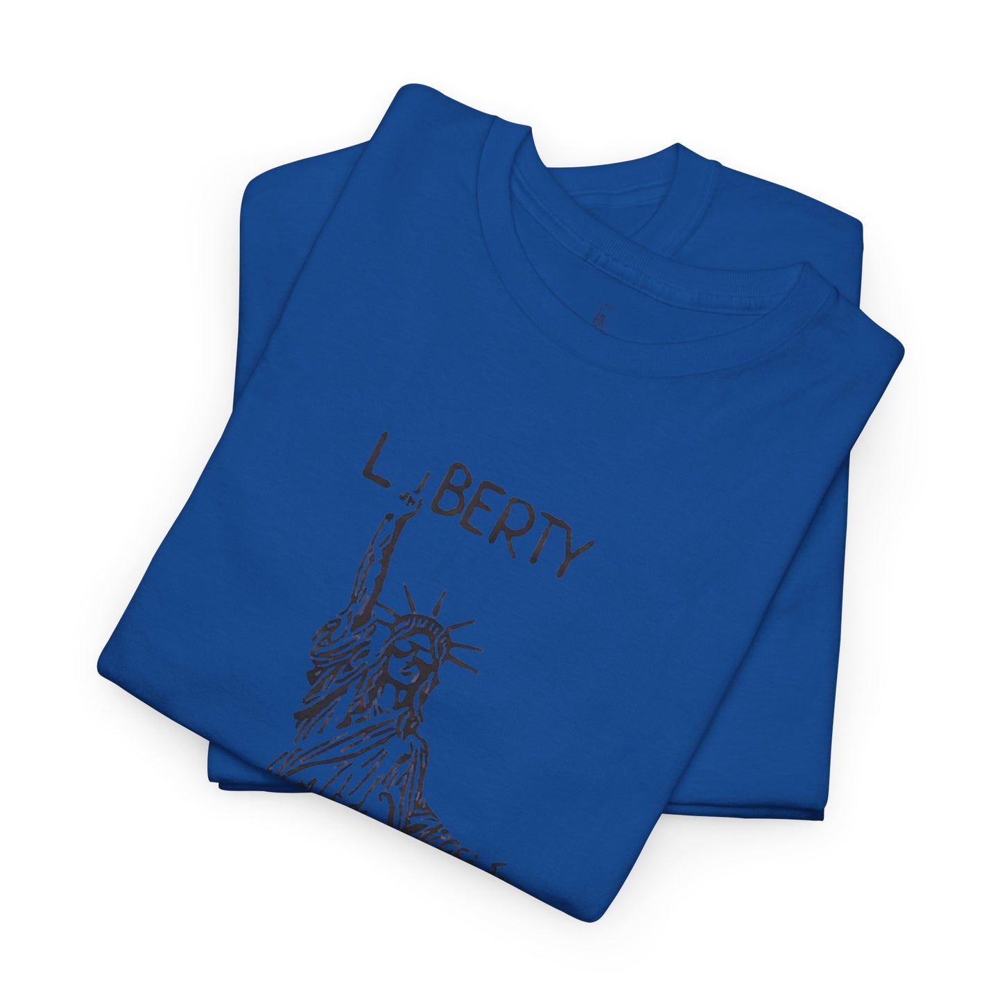 T-Shirt Statue of Liberty Unisex Cotton Tee by Mariu del Campo.