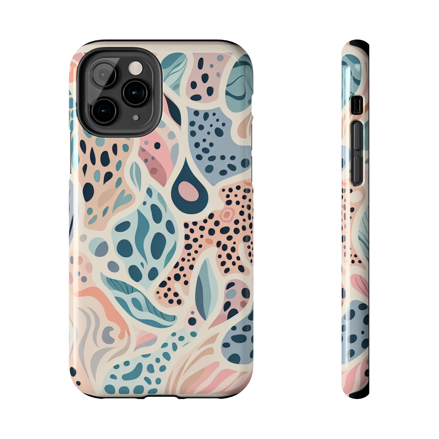 Cases Tough Phone Animal Print - Pastel Design by Mariu del Campo.