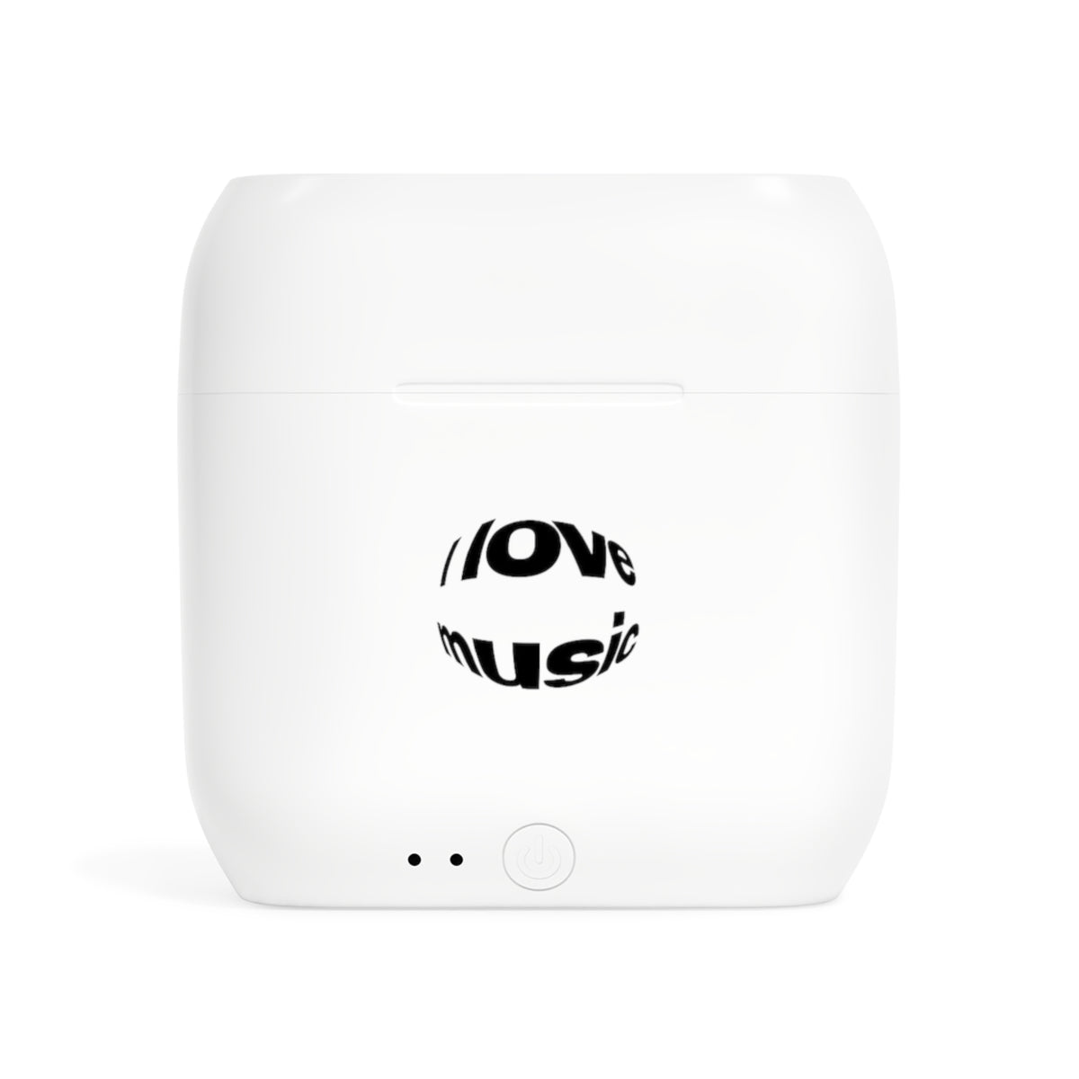 Wireless Earbuds I Love Music — by Mariu del Campo