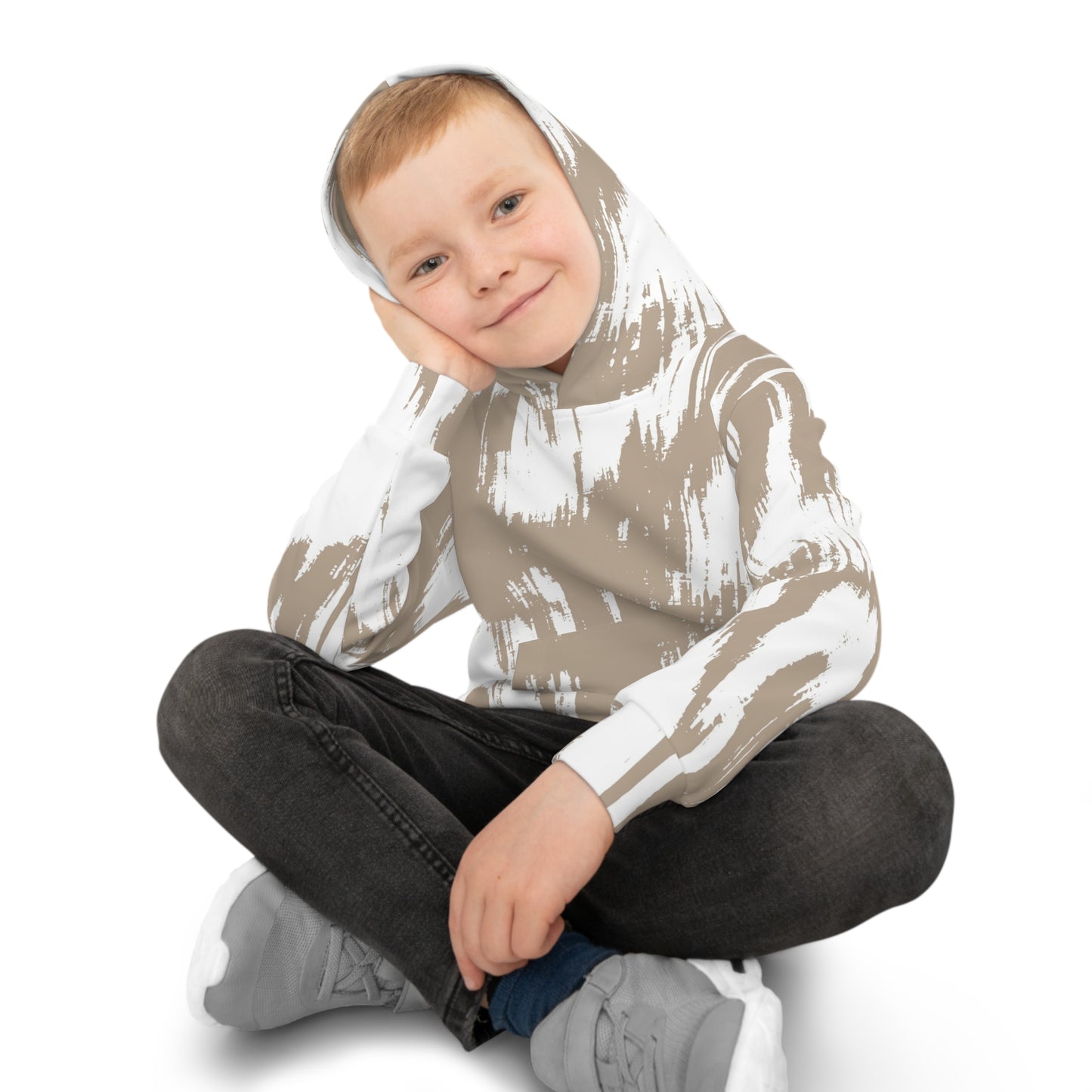 Hoodie Children's paint by Mariu del Campo.