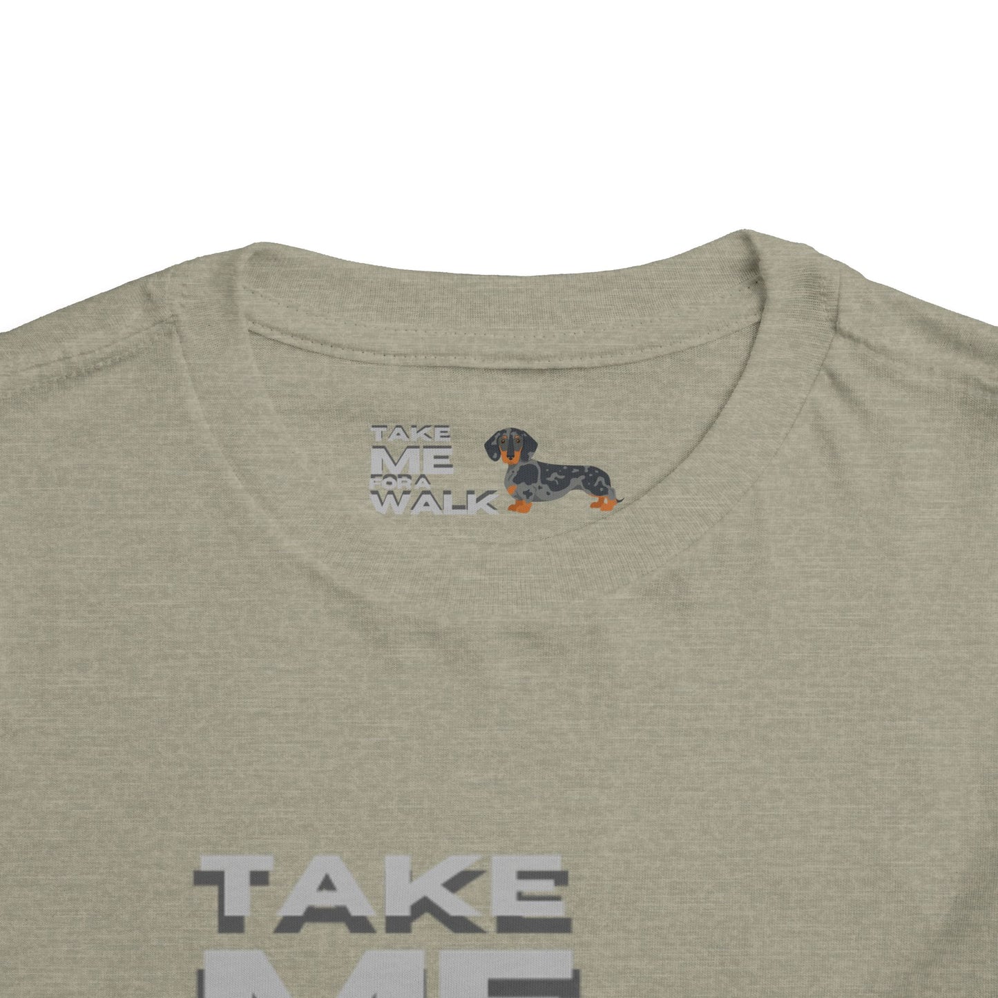T-Shirt Toddler Short Sleeve Dachshund — by Mariu del Campo
