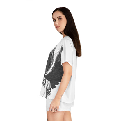 Pajama Women's Short Set White by Mariu del Campo.