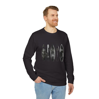 adidas® Unisex Fleece Crewneck Surf — by Mariu del Campo