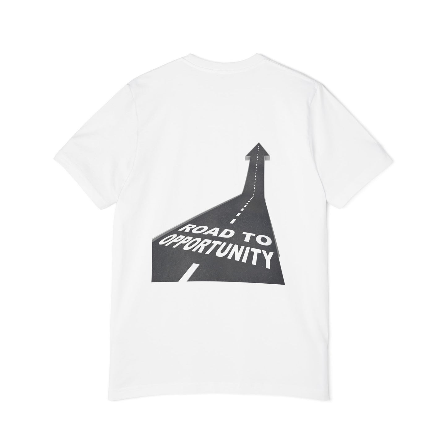 T-Shirt Unisex Road to Opportunity — Mariu del Campo