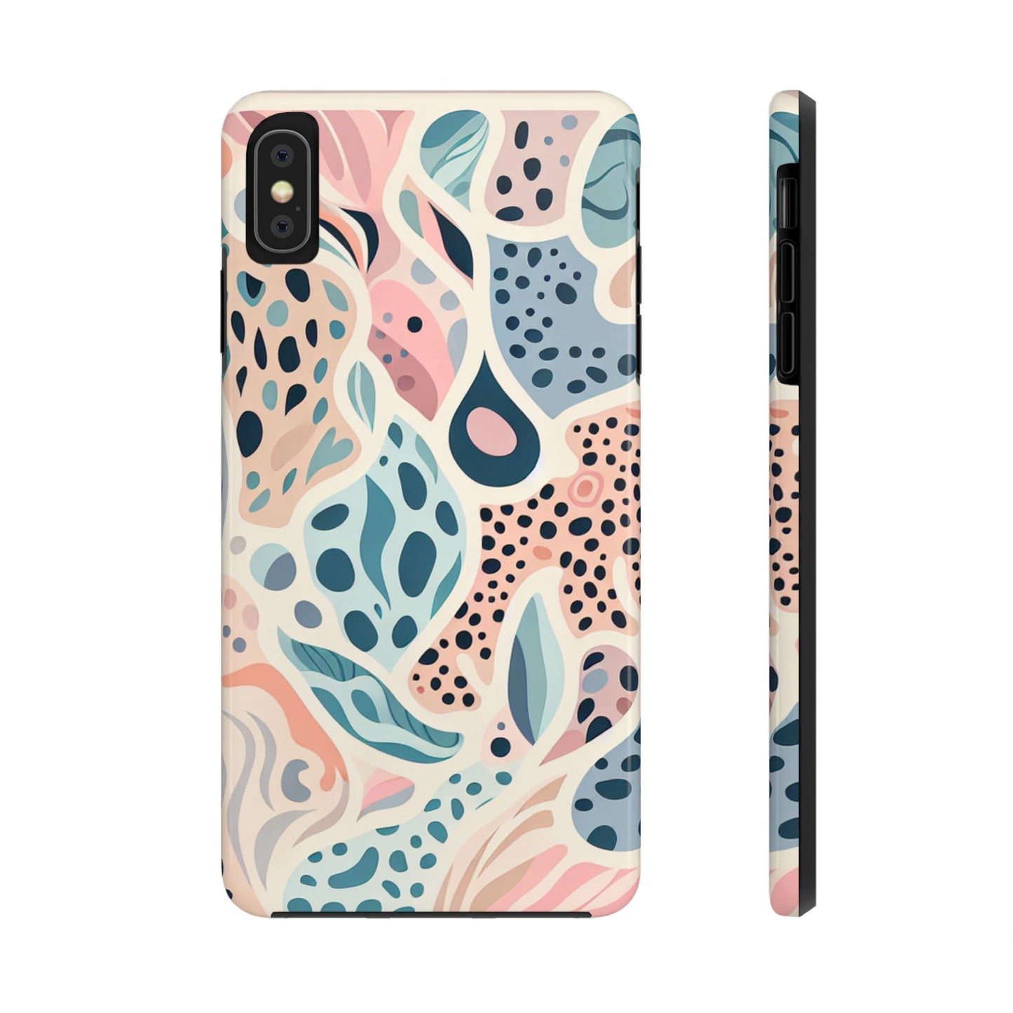 Cases Tough Phone Animal Print - Pastel Design by Mariu del Campo.